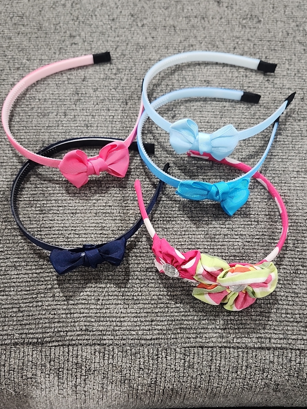 Kids Bow Headbands Set - Unbranded